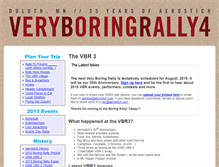 Tablet Screenshot of boringrally.com